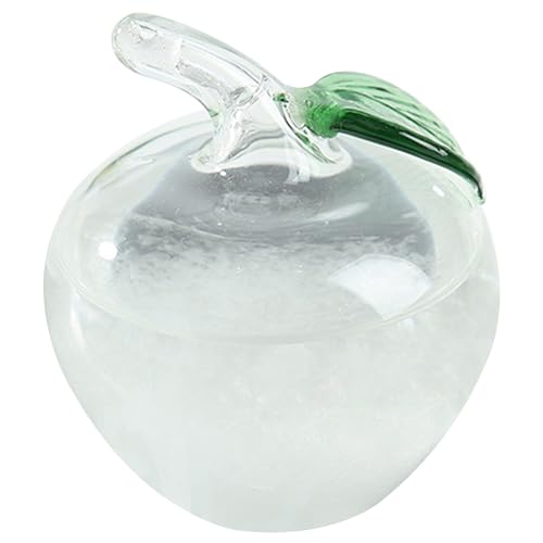 Sturmglas Apfelform Weatel Glas Mini poliertes Wetter Prädiktor Dekorative Sturmprognostaster für Home Valentinstag Geschenke. Sturmglas Apfelform Weatel Glas Mini poliertes Wetter Prädiktor Dekorative Sturmprognostaster für Home Valentinstag Geschenke. von OnIUeZky