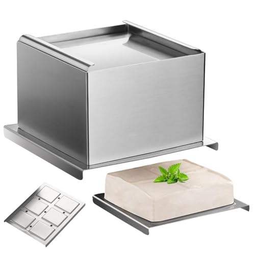 Tofu Press Form 5.4x5.4x3, 6 Zoll Edelstahl DIY TOFU MAKER FÜR HAUSE KITILEN Restaurant Nutzen Sie Hausfrau Geschenk.. von OnIUeZky
