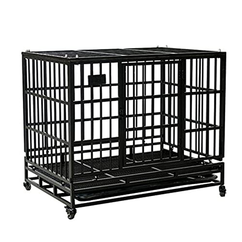 Goldstahl verschleißfestes Rohr große Hundekäfig, faltender Hundekäfig for mittlere und große Hunde, Haustier goldener Retriever Husky, nicht aus Edelstahl, faltbares Design, einfache Installation, st Goldstahl verschleißfestes Rohr große Hundekäfig, faltender Hundekäfig for mittlere und große Hunde, Haustier goldener Retriever Husky, nicht aus Edelstahl, faltbares Design, einfache Installation, st von OnSaya