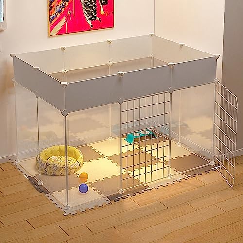 Hundekäfig – Hundelaufstall, Hundegehege, Kaninchenkäfig, Hasenkäfig, DIY-Kleintierkäfig, tragbarer Drahtzaun for kleine Tiere, Welpen, Kätzchen und Kaninchen, Hofzaun for den Innen- und Außenbereich Hundekäfig – Hundelaufstall, Hundegehege, Kaninchenkäfig, Hasenkäfig, DIY-Kleintierkäfig, tragbarer Drahtzaun for kleine Tiere, Welpen, Kätzchen und Kaninchen, Hofzaun for den Innen- und Außenbereich von OnSaya