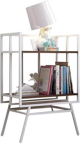 OnSaya Bücherregal Multifunktionale Massivholz Bücherregal Wohnzimmer Nachtschaltung Mehrere Farben zur Auswahl (Color : A) von OnSaya