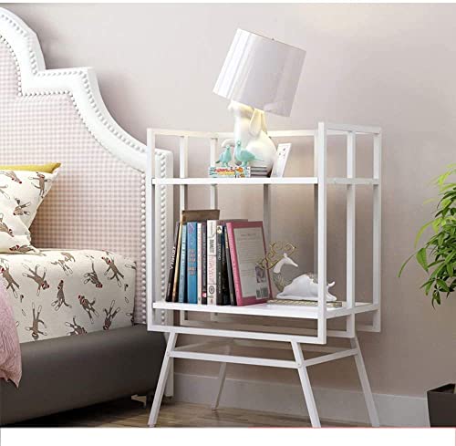 OnSaya Bücherregal Multifunktionale Massivholz Bücherregal Wohnzimmer Nachtschaltung Mehrere Farben zur Auswahl (Color : B) von OnSaya