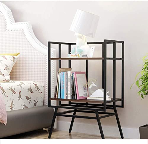 OnSaya Bücherregal Multifunktionale Massivholz Bücherregal Wohnzimmer Nachtschaltung Mehrere Farben zur Auswahl (Color : C) von OnSaya