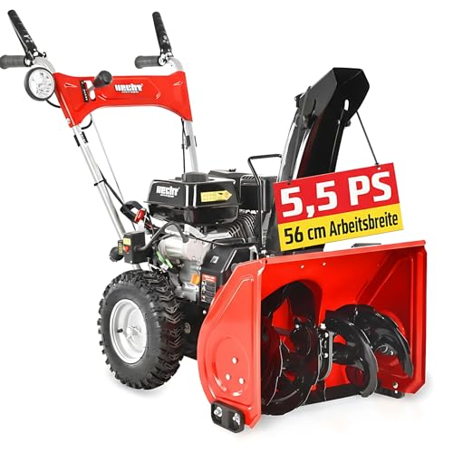 HECHT Schneefräse Benzin – 56 cm Arbeitsbreite – 2-stufig – 40 cm Arbeitshöhe – 11 m Auswurfweite – mit E-Start, 6-Vorwärts- & 2-Rückwärtsgänge, LED-Scheinwerfer HECHT Schneefräse Benzin – 56 cm Arbeitsbreite – 2-stufig – 40 cm Arbeitshöhe – 11 m Auswurfweite – mit E-Start, 6-Vorwärts- & 2-Rückwärtsgänge, LED-Scheinwerfer von Onbest