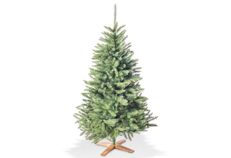 Onbest Künstlicher Weihnachtsbaum massiver Holzständer, Naturgetreu, Tannenbaum, Premium Qualität, schwer entflammbar, 180cm, 220cm von Onbest