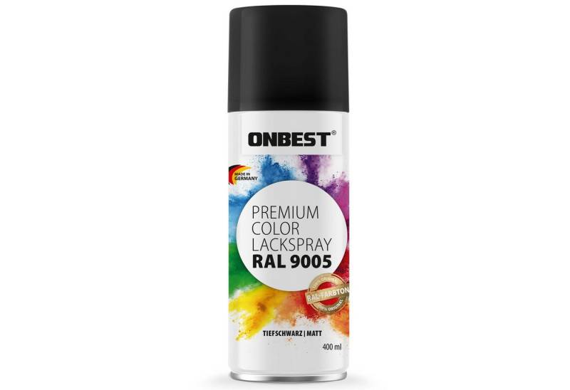 Onbest Sprühlack PREMIUM Lackspray 400 ml, Hohe Pigmentierung, Made in Germany von Onbest