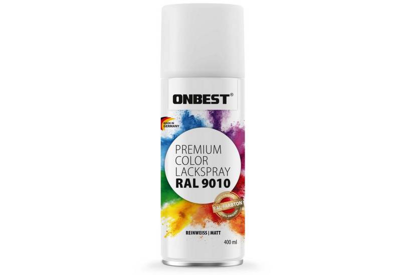 Onbest Sprühlack PREMIUM Lackspray 400 ml, Hohe Pigmentierung, Made in Germany von Onbest