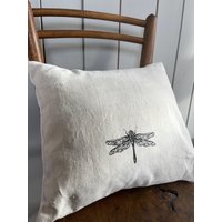 Libelle Auf Leinen - 40 X Kissen Libelle Auf Leinen - 40 X Kissen von OnceUponLinen