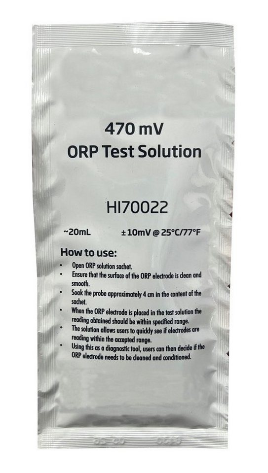 Ondilo Chlordosierer Kalibrierungsflüssigkeit ORP 470 mV - 20 mL von Ondilo