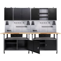 ONDIS24 Werkstatt-Set, 240 cm, mit 2 LED Lampen ONDIS24 Werkstatt-Set, 240 cm, mit 2 LED Lampen von Ondis24