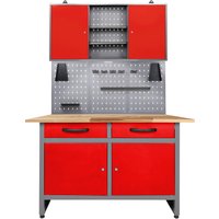 ONDIS24 Werkstatt-Set "Werner" 120 cm, mit Lochwandsystem inkl. Haken, mit LED ONDIS24 Werkstatt-Set "Werner" 120 cm, mit Lochwandsystem inkl. Haken, mit LED von Ondis24