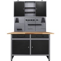 ONDIS24 Werkstatt-Set "Werner" 120 cm, mit Lochwandsystem inkl. Haken ONDIS24 Werkstatt-Set "Werner" 120 cm, mit Lochwandsystem inkl. Haken von Ondis24