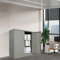 Ondis24 Aktenschrank, BxHxT: 78 cm x 90 cm x 39 cm cm, grau von Ondis24