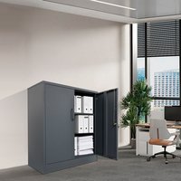 Ondis24 Aktenschrank, BxHxT: 78 cm x 90 cm x 39 cm cm, grau von Ondis24