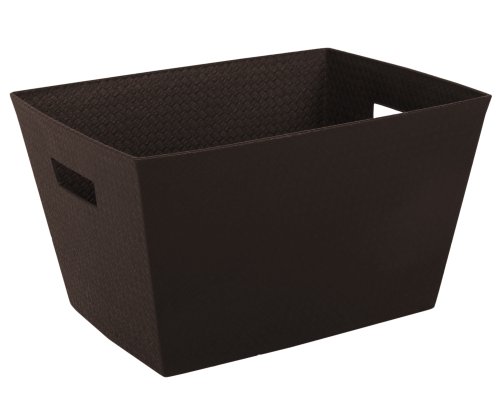 Ondis24 Aufbewahrungsbox Otello Nähekiste Handtuchbox Tragekorb 30 Liter (braun) von Ondis24