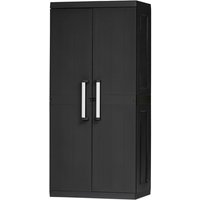 Ondis24 Hochschrank »Hero MEGA«, BxHxT: 88 x 190 x 54 cm, 4 Einlegeböden, schwarz von Ondis24