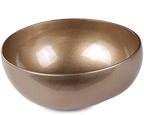 Ondis24 Kokosnuss Schale Designer Schüssel Unikat 100% Natur lebensmittelecht (Kupfer einfarbig) von Ondis24