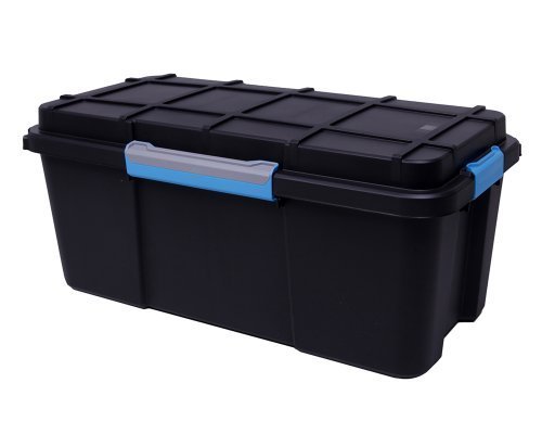 Ondis24 Multifunktionsbox mit wasserdichter umlaufender Deckeldichtung Stapelbox Werkzeugkiste Transportbox Scuba L von Ondis24