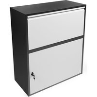 Ondis24 Paketbox »XXL«, BxHxT: 73 x 102 x 38 cm, Metall - grau von Ondis24