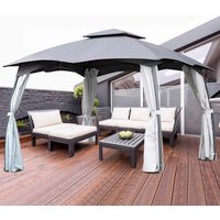 Ondis24 Pavillon »Gazebo«, rechteckig, BxT: 300 x 400 cm - weiss von Ondis24