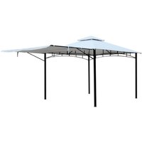 Ondis24 Pavillon »Grand Valley«, quadratisch, BxT: 330 x 330 cm - weiss von Ondis24