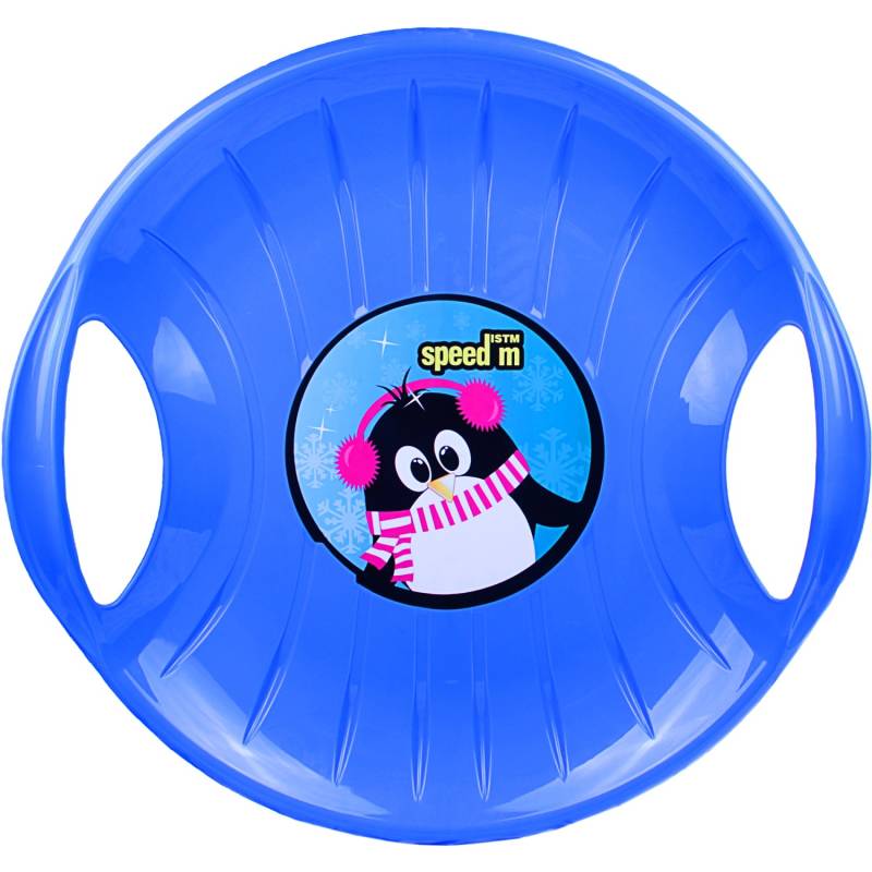 Ondis24 Schlitten Tellerschlitten Kamikaze Blau 60cm von Ondis24