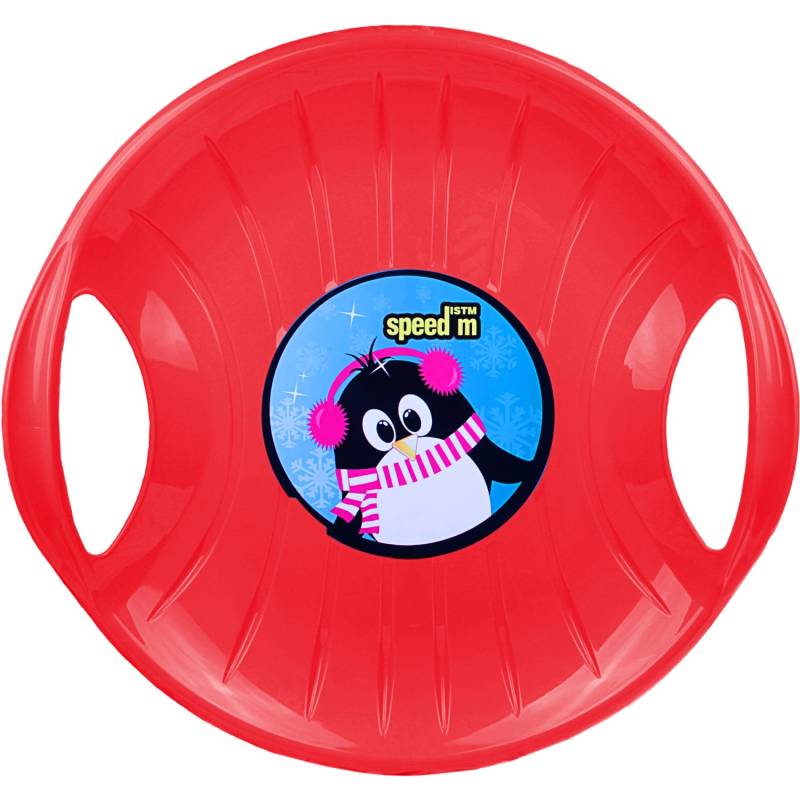Ondis24 Schlitten Tellerschlitten Kamikaze Rot 60cm von Ondis24