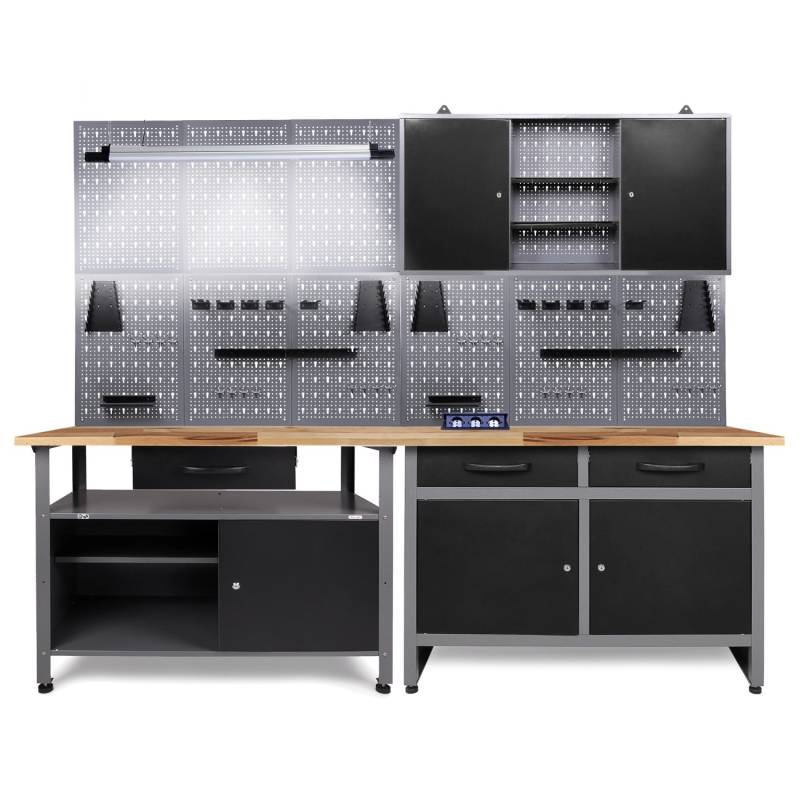 Ondis24 Werkbank Werkstatt Set Schöpfer LED Bluetooth & Steckdose Werkstatteinrichtung Ondis24 Werkbank Werkstatt Set Schöpfer LED Bluetooth & Steckdose Werkstatteinrichtung von Ondis24