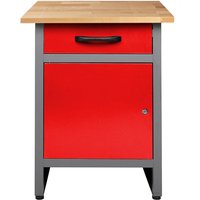 Ondis24 Werkbank Wolle 60 cm rot H85 von Ondis24