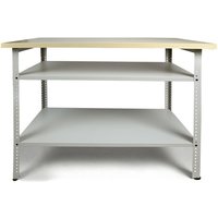 Ondis24 Werkstatt-Set »Basic Pro«, lichtgrau, Metall von Ondis24