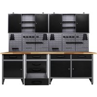 Ondis24 Werkstatt-Set »Bastler «, anthrazit, Metall - grau von Ondis24