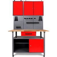 Ondis24 Werkstatt-Set »Klaus« - rot Ondis24 Werkstatt-Set »Klaus« - rot von Ondis24