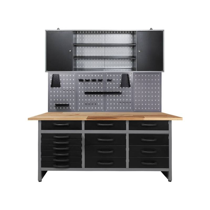 Ondis24 Werkstatt Set Konny 160 cm 1 Schrank Werkstatteinrichtung Werkbank von Ondis24