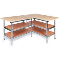 Ondis24 Werkstatt-Set »Uwe«, Ecklösung, grau, Metall Ondis24 Werkstatt-Set »Uwe«, Ecklösung, grau, Metall von Ondis24