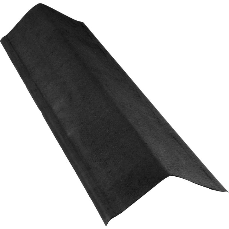 Onduline Ortgang Schwarz für Base Bitumenwellplatte 1.000 mm x 180 mm von Onduline
