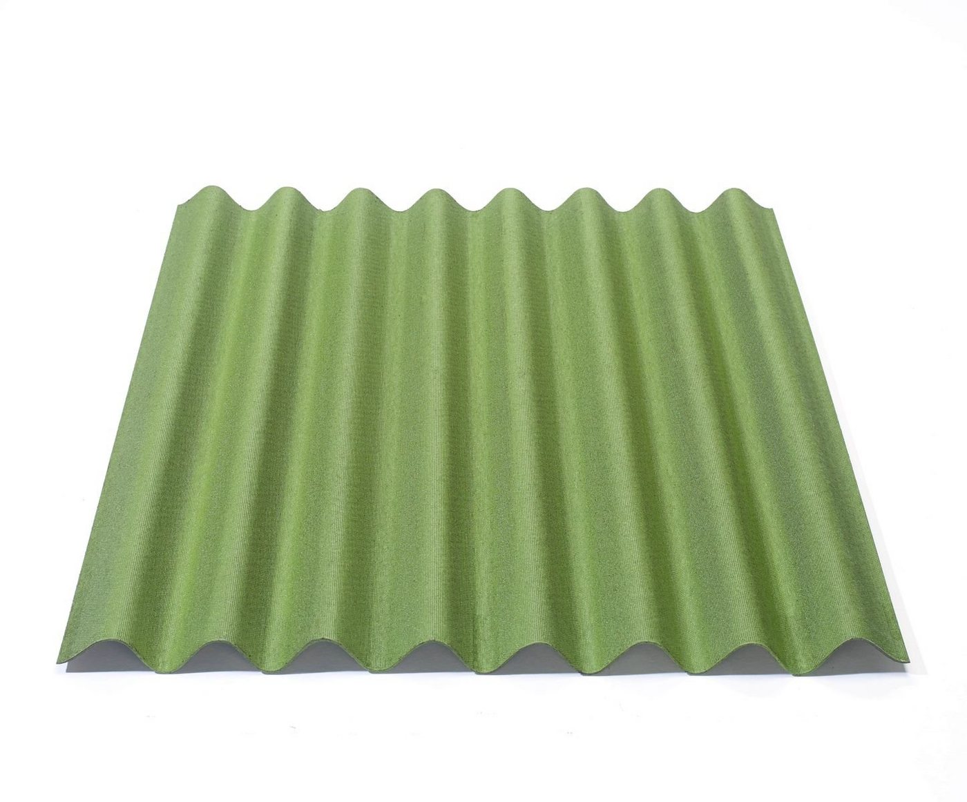 Onduline Dachpappe Onduline Easyline Dachplatte Wandplatte Bitumenwellplatten Wellplatte 1x0,76m - grün, wellig, 0.76 m² pro Paket, (1-St) von Onduline