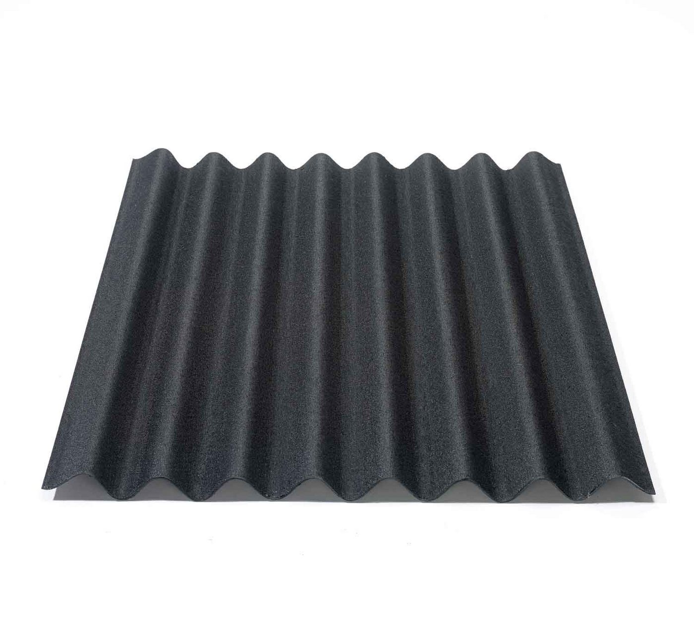 Onduline Dachpappe Onduline Easyline Dachplatte Wandplatte Bitumenwellplatten Wellplatte 1x0,76m - schwarz, wellig, 0.76 m² pro Paket, (1-St) von Onduline