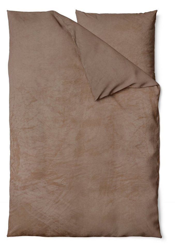 One Home Bettwäsche Winter Cashmere Touch Unifarben, Fleece, 2 teilig, flauschig warmes Teddy Plüsch, Wende Übergröße One Home Bettwäsche Winter Cashmere Touch Unifarben, Fleece, 2 teilig, flauschig warmes Teddy Plüsch, Wende Übergröße von One Home
