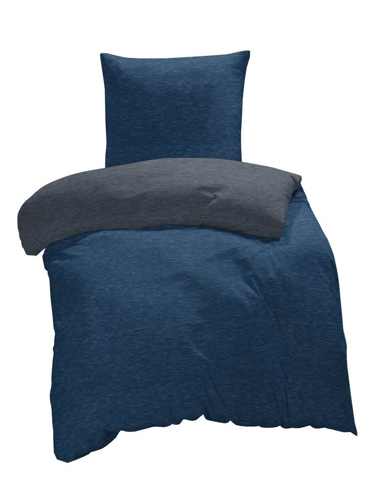 One Home Bettwäsche Melange, Flanell, 4 teilig, modern meliert, Baumwolle kuschelig warme weiche Biber Winter One Home Bettwäsche Melange, Flanell, 4 teilig, modern meliert, Baumwolle kuschelig warme weiche Biber Winter von One Home