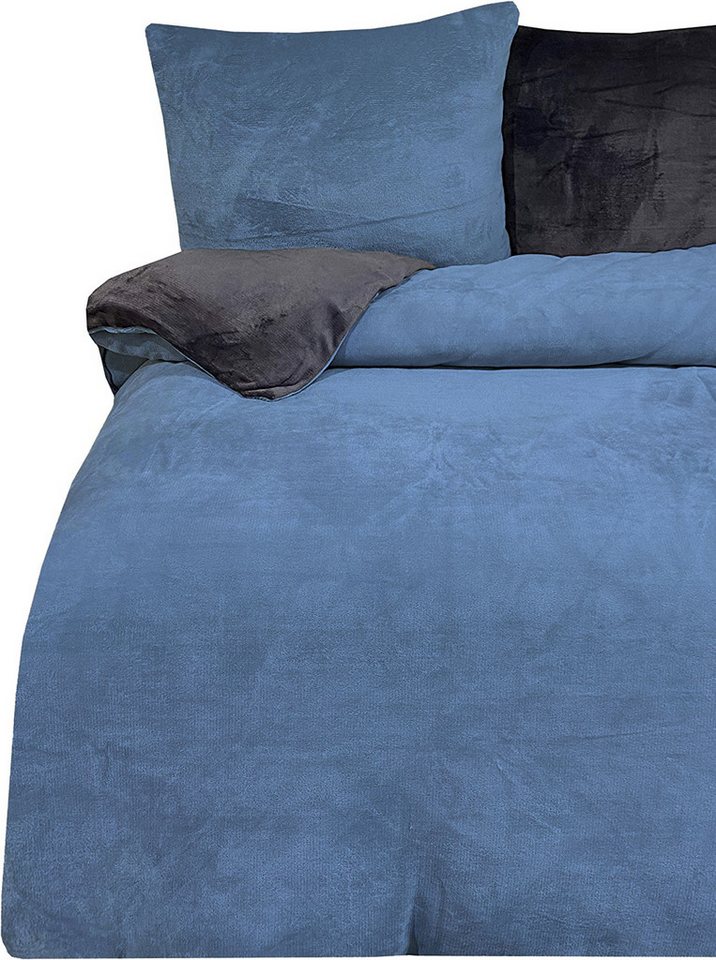 One Home Bettwäsche Winter Cashmere Touch, Fleece, 2 teilig, flauschig warmes Teddy Plüsch, Normalgröße One Home Bettwäsche Winter Cashmere Touch, Fleece, 2 teilig, flauschig warmes Teddy Plüsch, Normalgröße von One Home