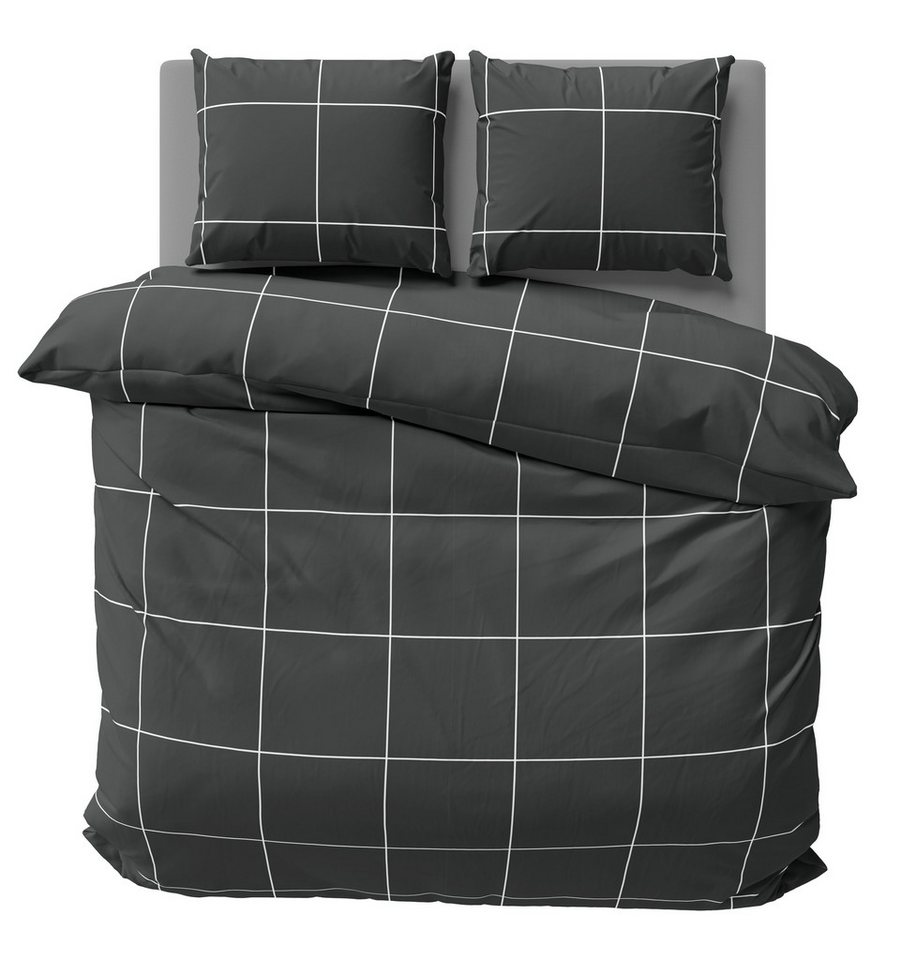 One Home Bettwäsche Winter Karomuster, Flanell, 3 teilig, modern kariert, kuschelig flauschig warme weiche Baumwolle Biber One Home Bettwäsche Winter Karomuster, Flanell, 3 teilig, modern kariert, kuschelig flauschig warme weiche Baumwolle Biber von One Home