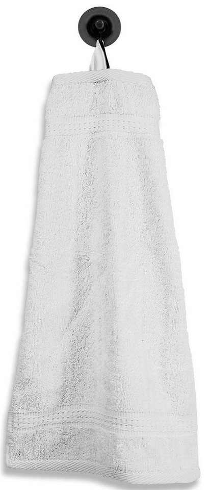 One Home Gästehandtücher Royal, Frottee (2-St), mit Bordüre, saugfähig von One Home