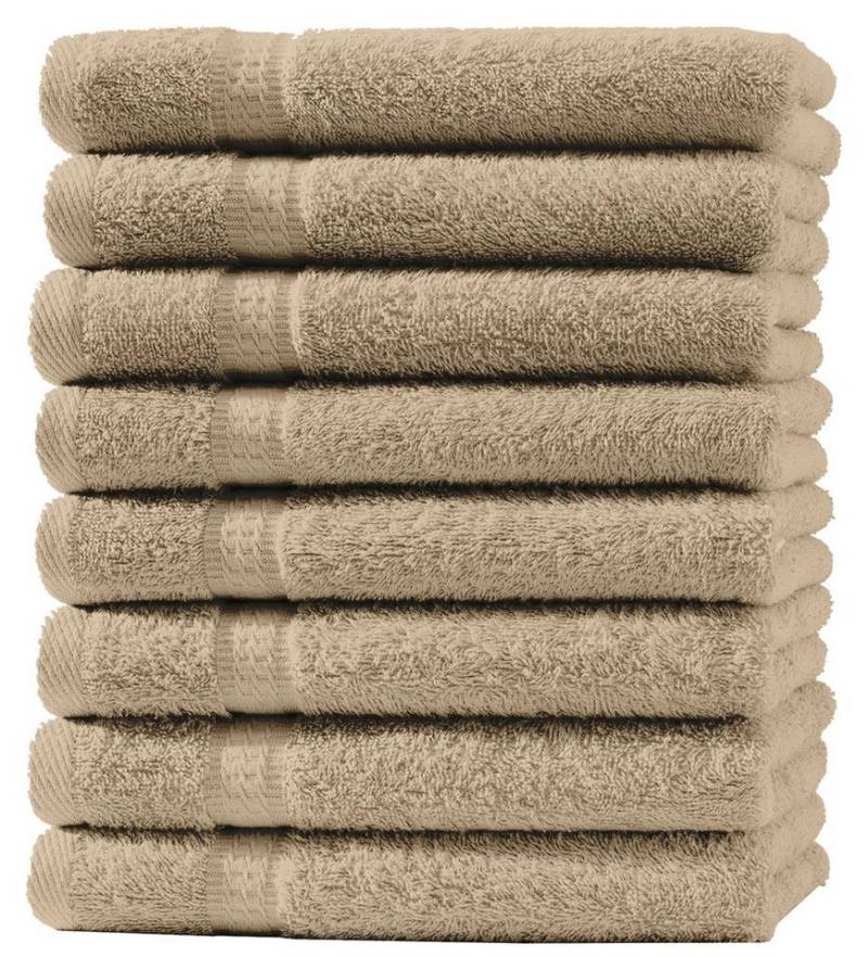 One Home Handtücher Royal, Frottee (8-St), mit Bordüre, saugfähig von One Home