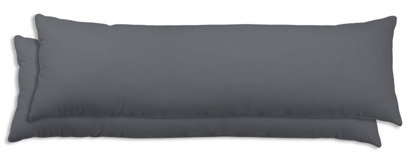 One Home Kissenbezüge Uni Seitenschläfer Bezüge, (2 Stück), Bezug für Seitenschläferkissen oder Stillkissen von One Home