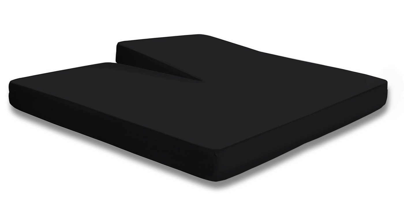 One Home Spannbettlaken Heavy jersey, Gummizug: rundum, für Topper, erhöhtes Flächengewicht von One Home