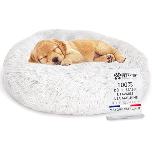 One PETS-TOP® Hundekörbchen Waschbar Fluffy – Hundebett Donut Flauschig mit Abnehmbarem Bezug – Donut Hundebett Rund für Kleine & Große Hunde60 cm Durchmesser Perlgrau One PETS-TOP® Hundekörbchen Waschbar Fluffy – Hundebett Donut Flauschig mit Abnehmbarem Bezug – Donut Hundebett Rund für Kleine & Große Hunde60 cm Durchmesser Perlgrau von One PETS-TOP