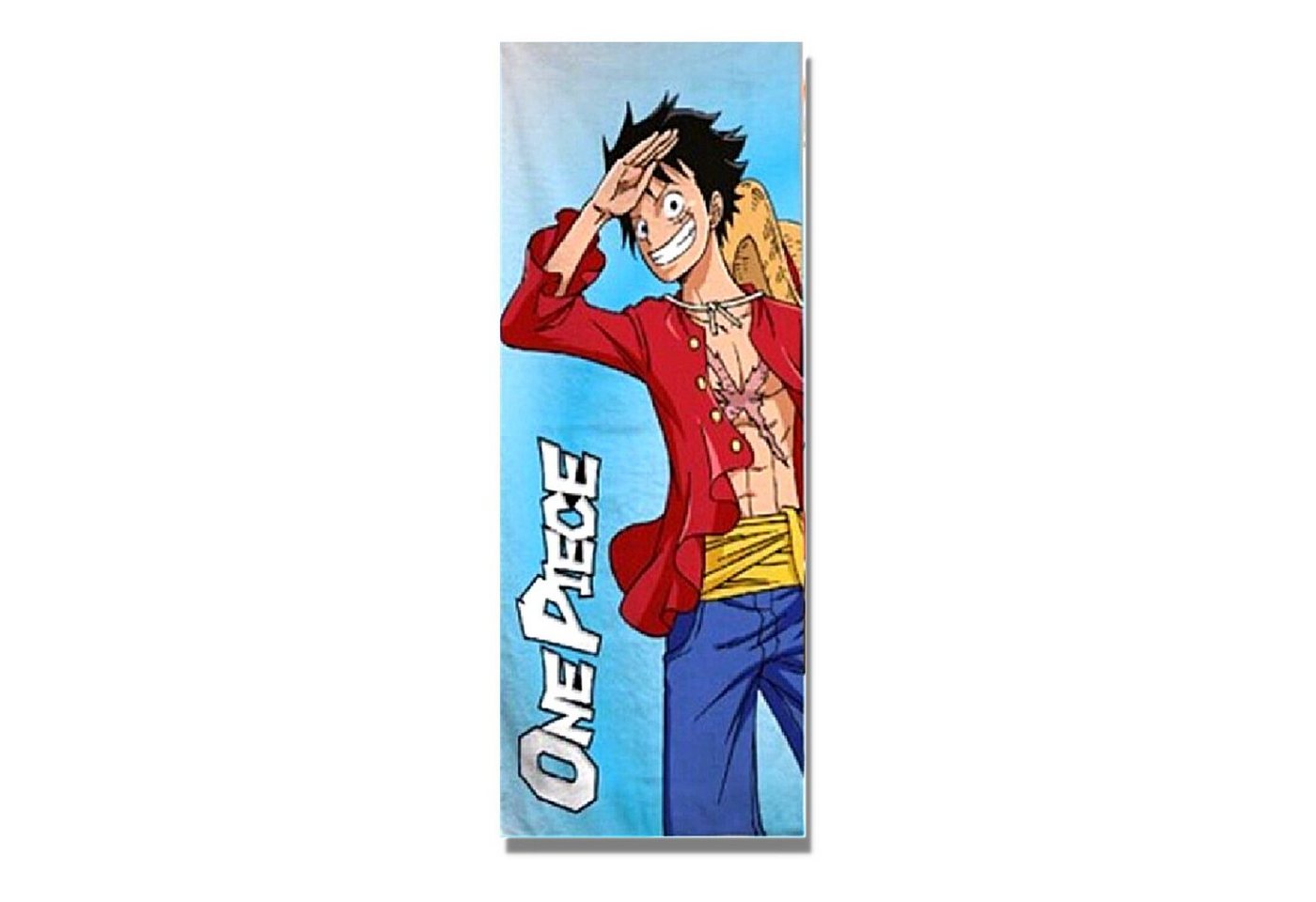 One Piece Anime Strandtuch Monkey D. Luffy, Baumwolle, Duschtuch 70 x 140 cm aus Baumwolle von One Piece Anime
