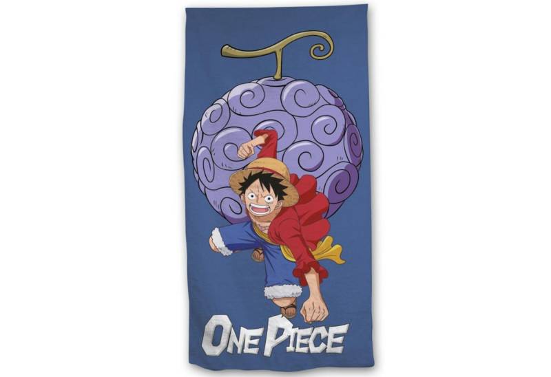 One Piece Anime Strandtuch One Piece Monkey D Ruffy Mikrofaser Strandtuch Handtuch Badetuch, 70 x 140 cm von One Piece Anime