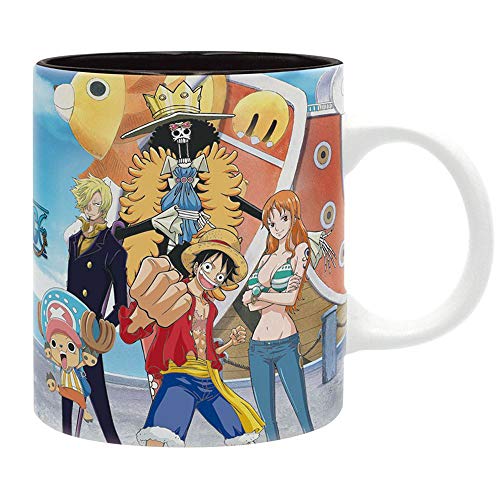 One Piece - Tasse Kaffeebecher - Monky D Luffy Ruffy Crew - keramik - Geschenkbox von One Piece