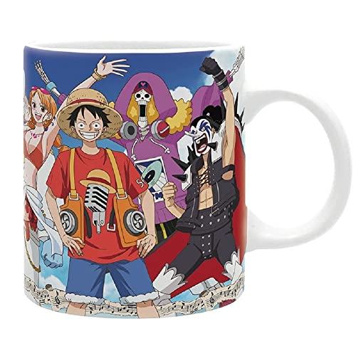 One Piece - Tasse - Luffy Ruffy - Kaffeebecher Concert - Strohhut Bande - Logo - Mug - Geschenkbox von One Piece
